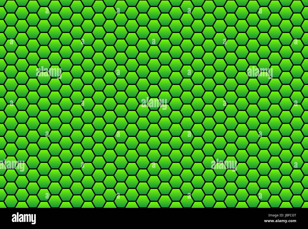 honeycomb pattern in green as background Stock Photo - Alamy