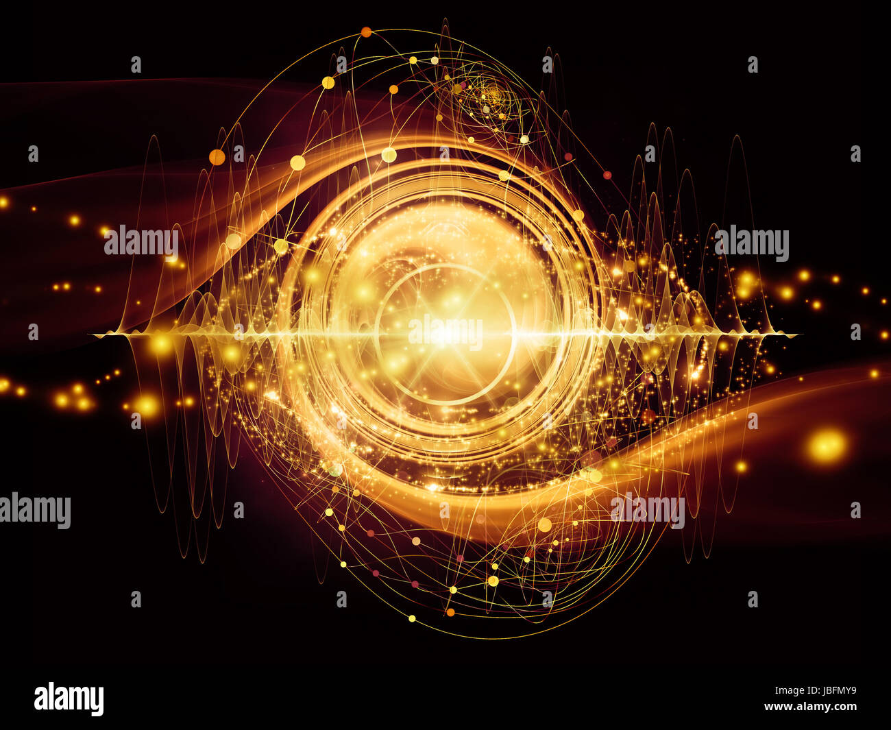 Elementary Particles series. Interplay of abstract fractal forms on the ...