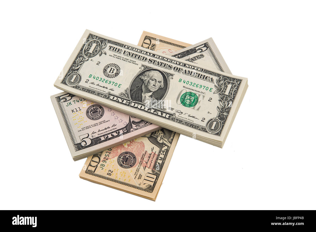 US Dollar Schein Stock Photo