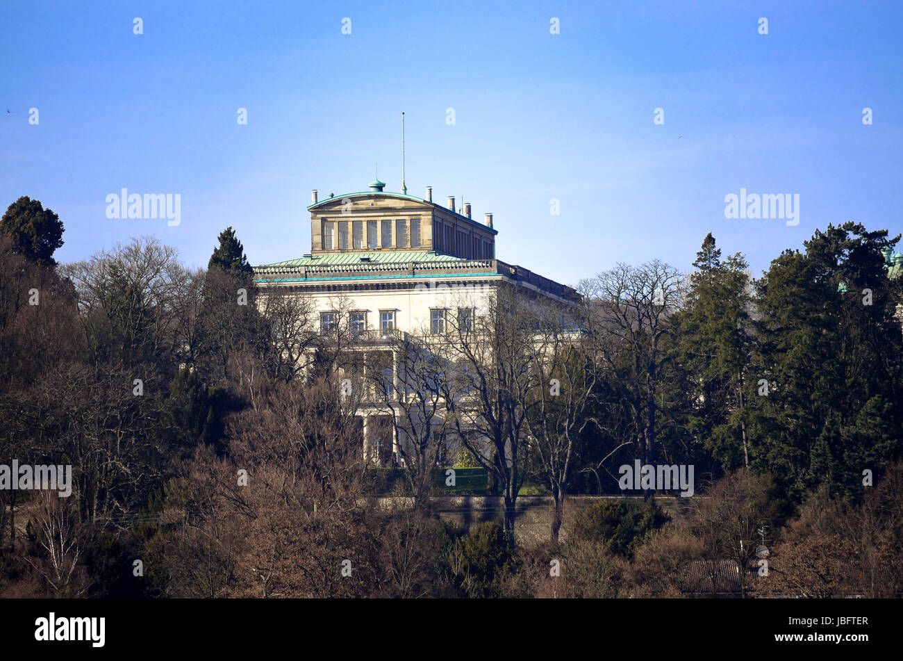 Die Villa Hügel Wohnhaus der Familie Krupp Stock Photo