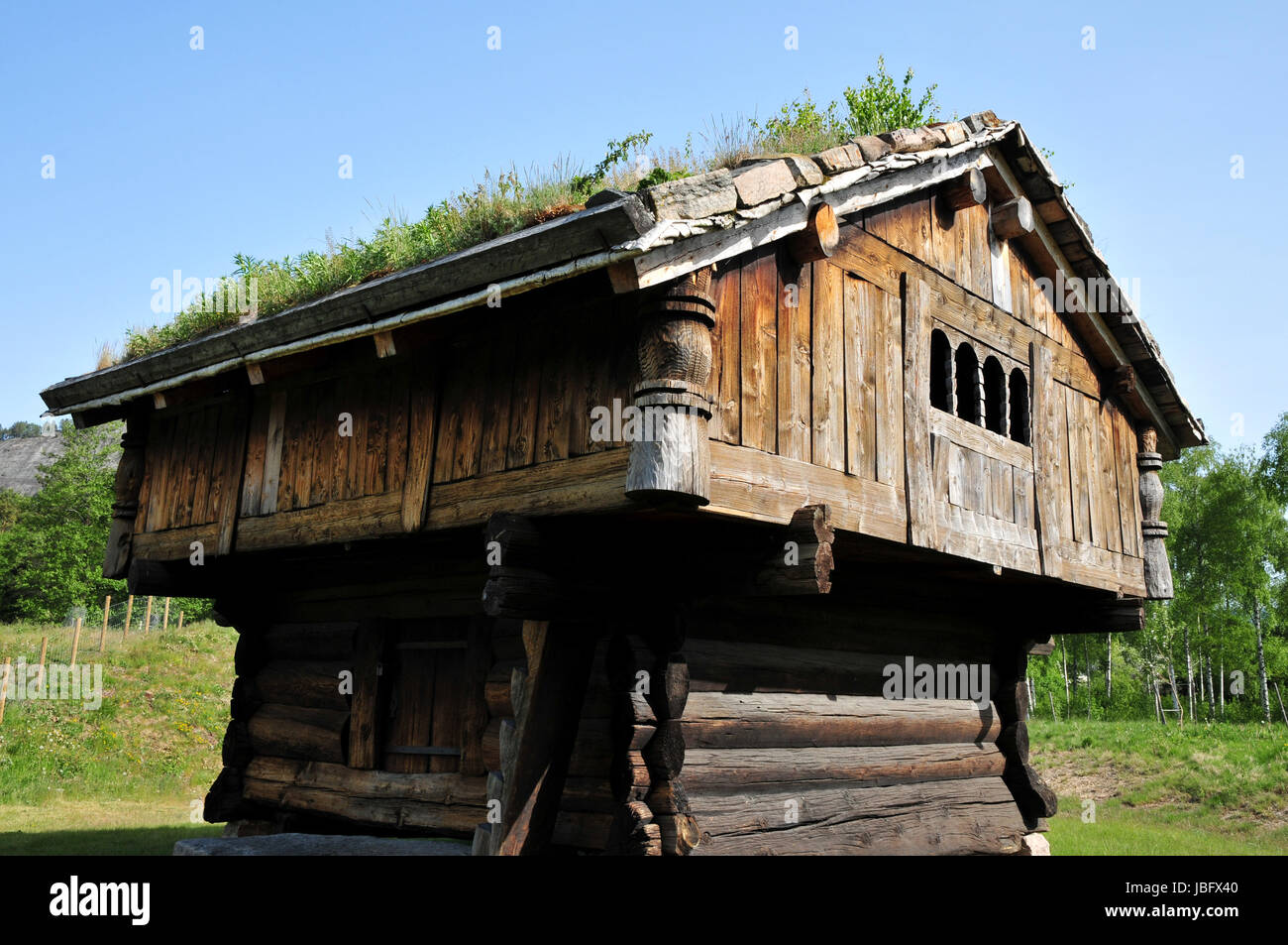 Cottage Garden Norway Stock Photos Cottage Garden Norway Stock