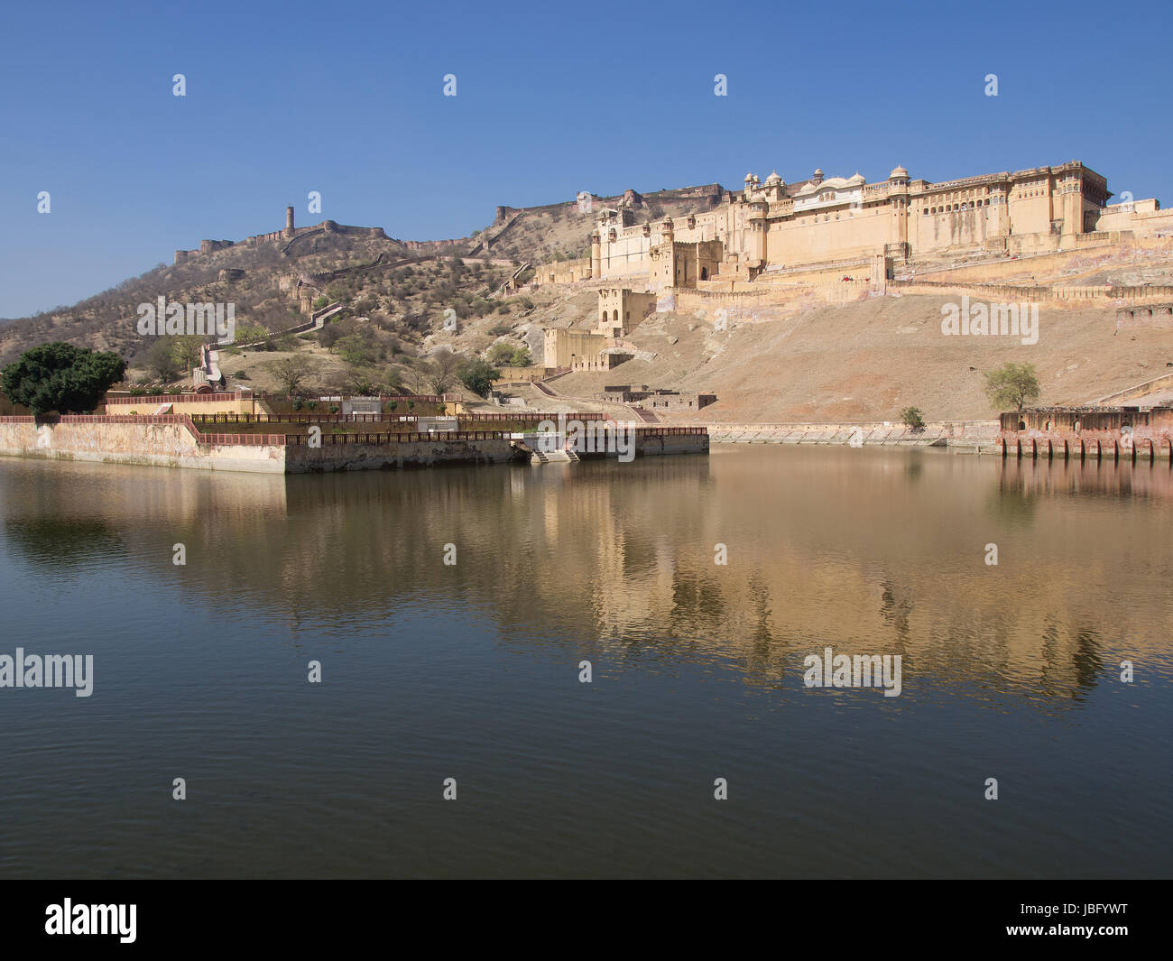 Amber fort jaipur rajastan india hi-res stock photography and images ...