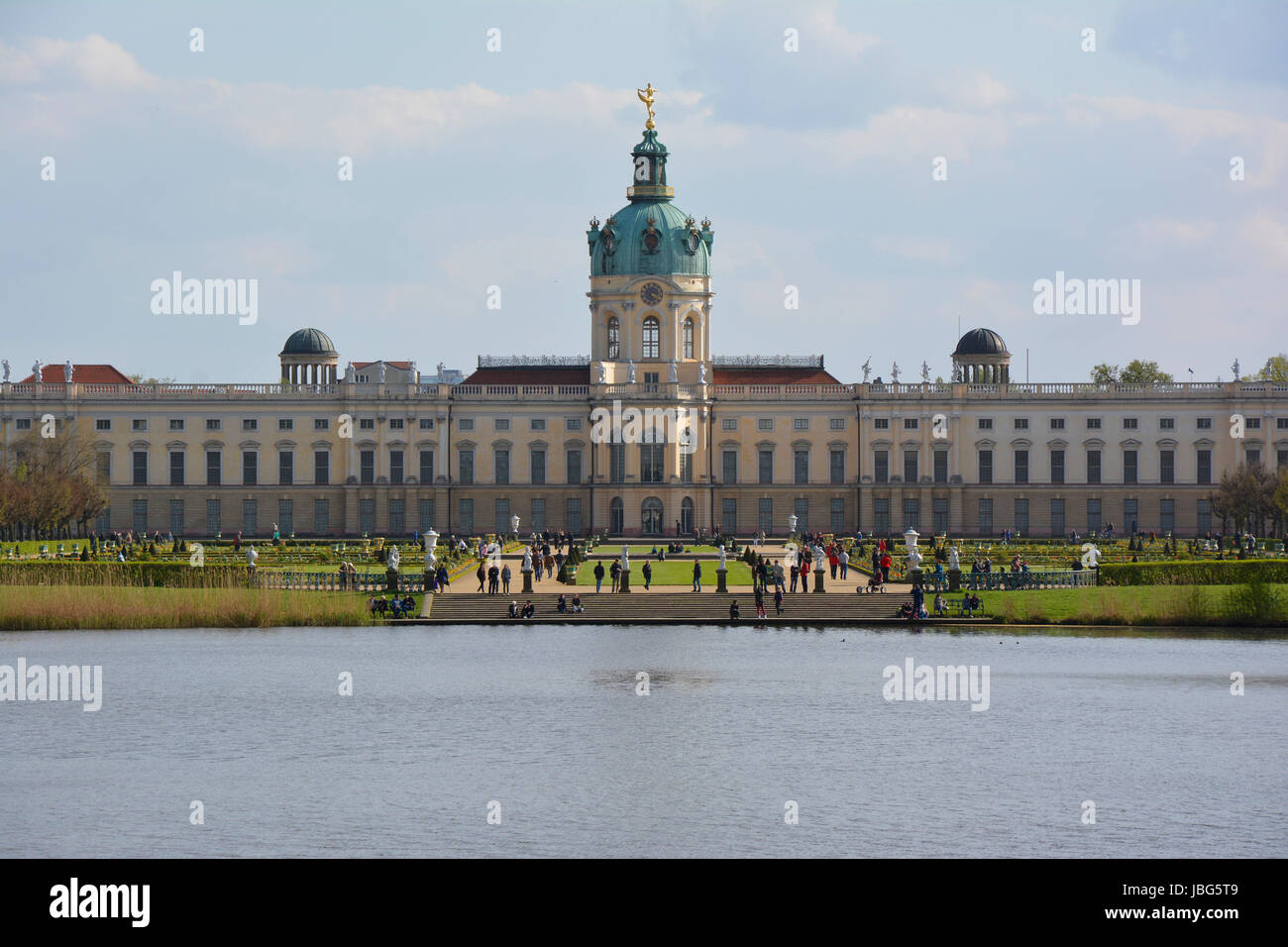 Palace Charlottenburg, Berlin Germany Stock Photo