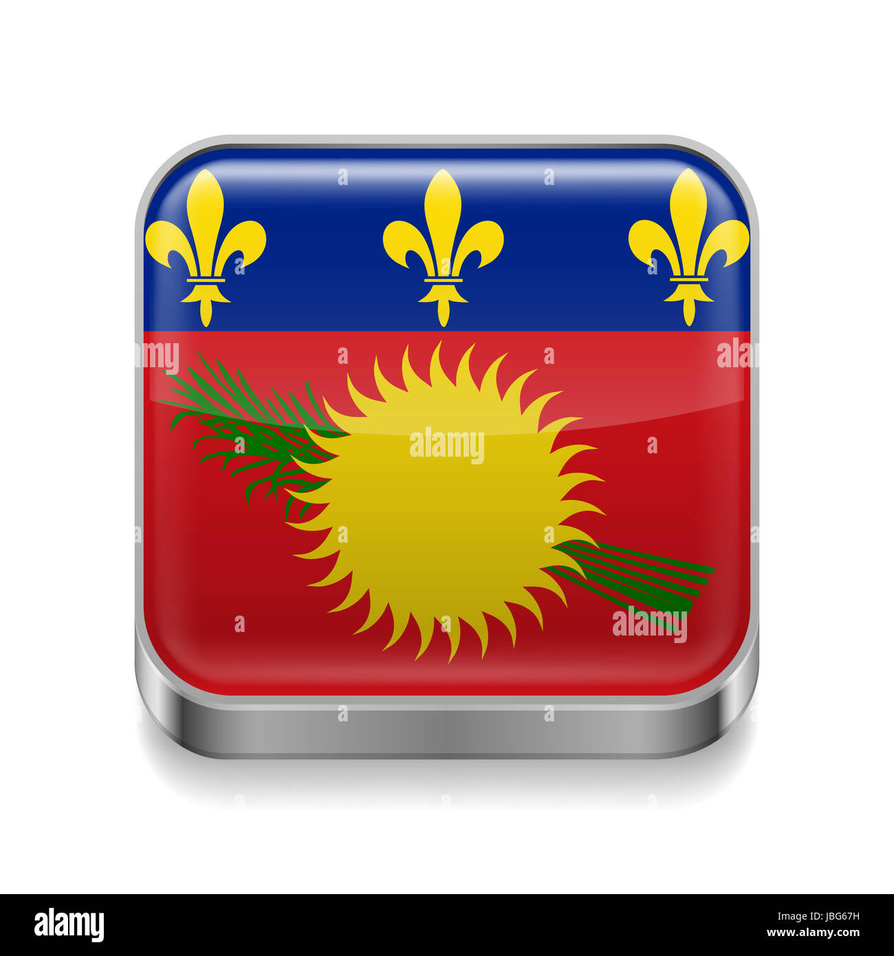 National flag of the guadeloupe hi-res stock photography and images - Page  3 - Alamy