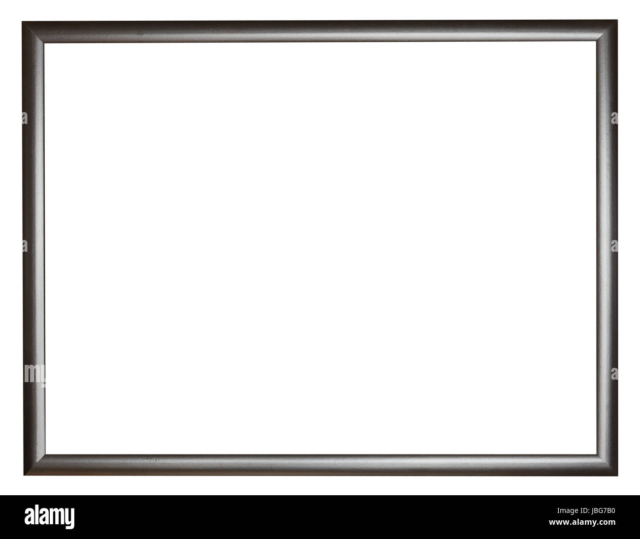 Black painted wooden frame Cut Out Stock Images & Pictures - Alamy