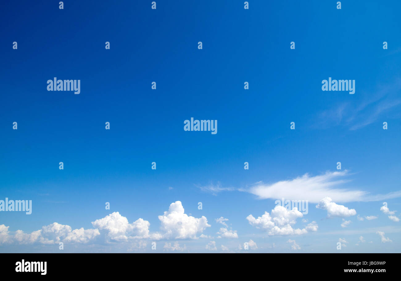 blue sky with clouds closeup Stock Photo - Alamy