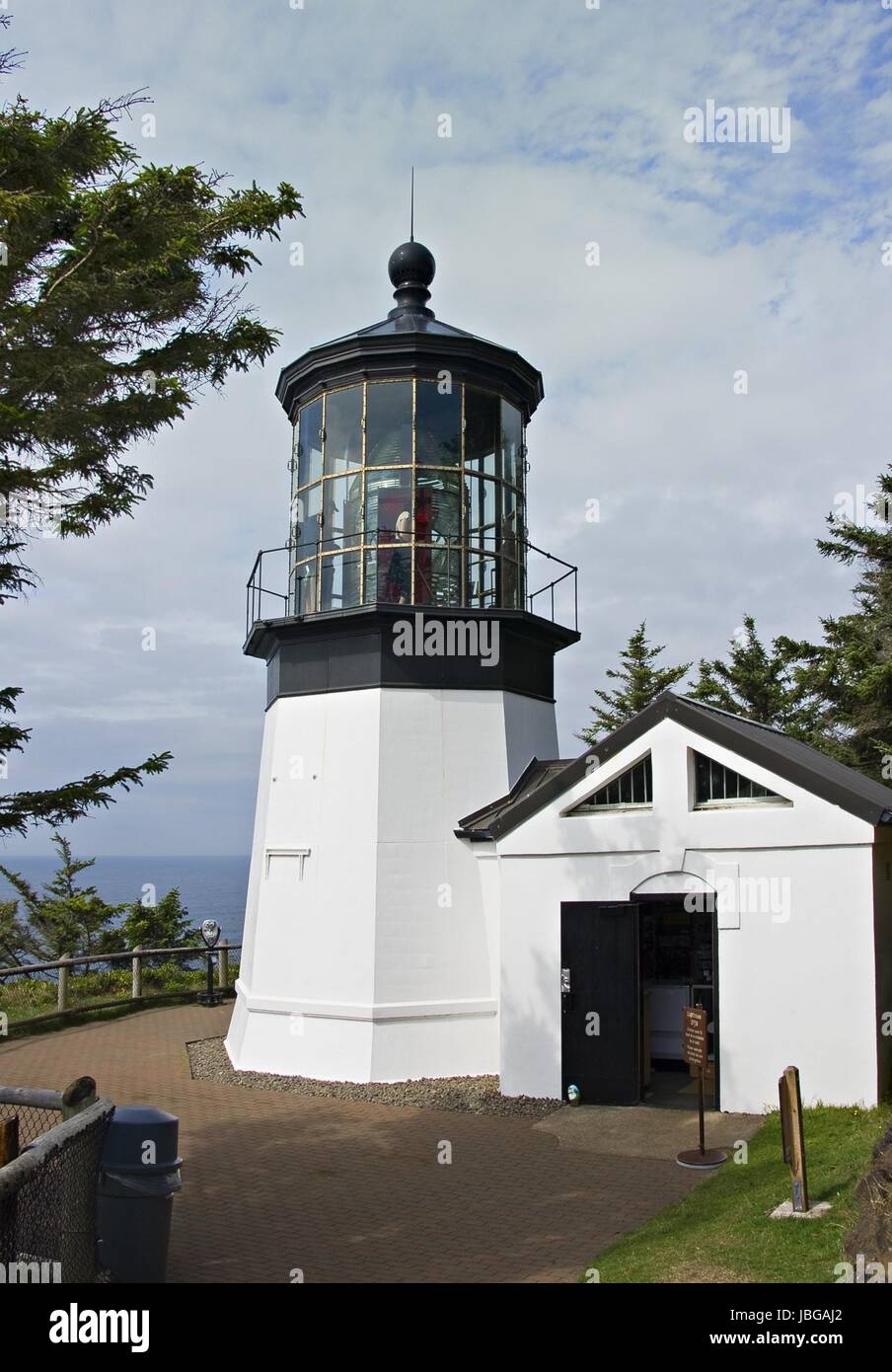 cape meares lighthouse Stock Photo