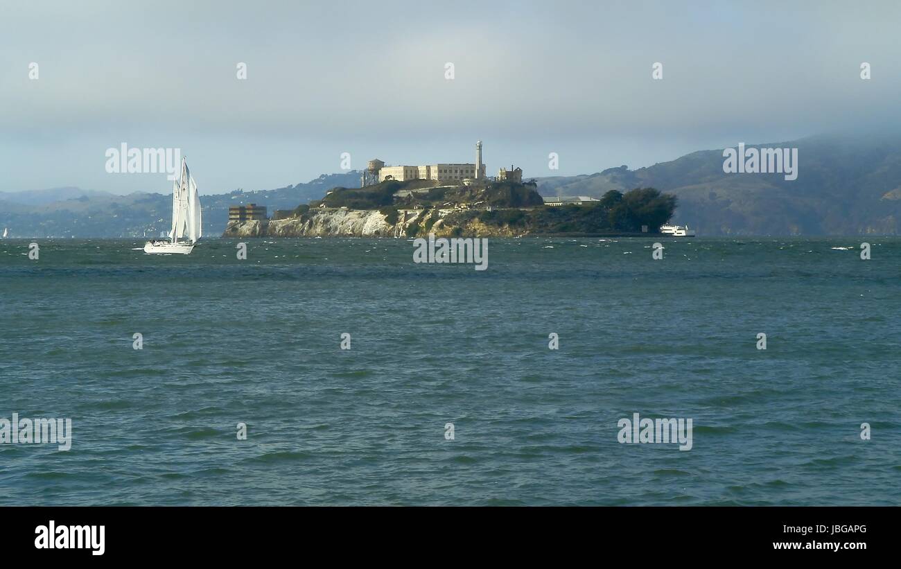 alcatraz Stock Photo