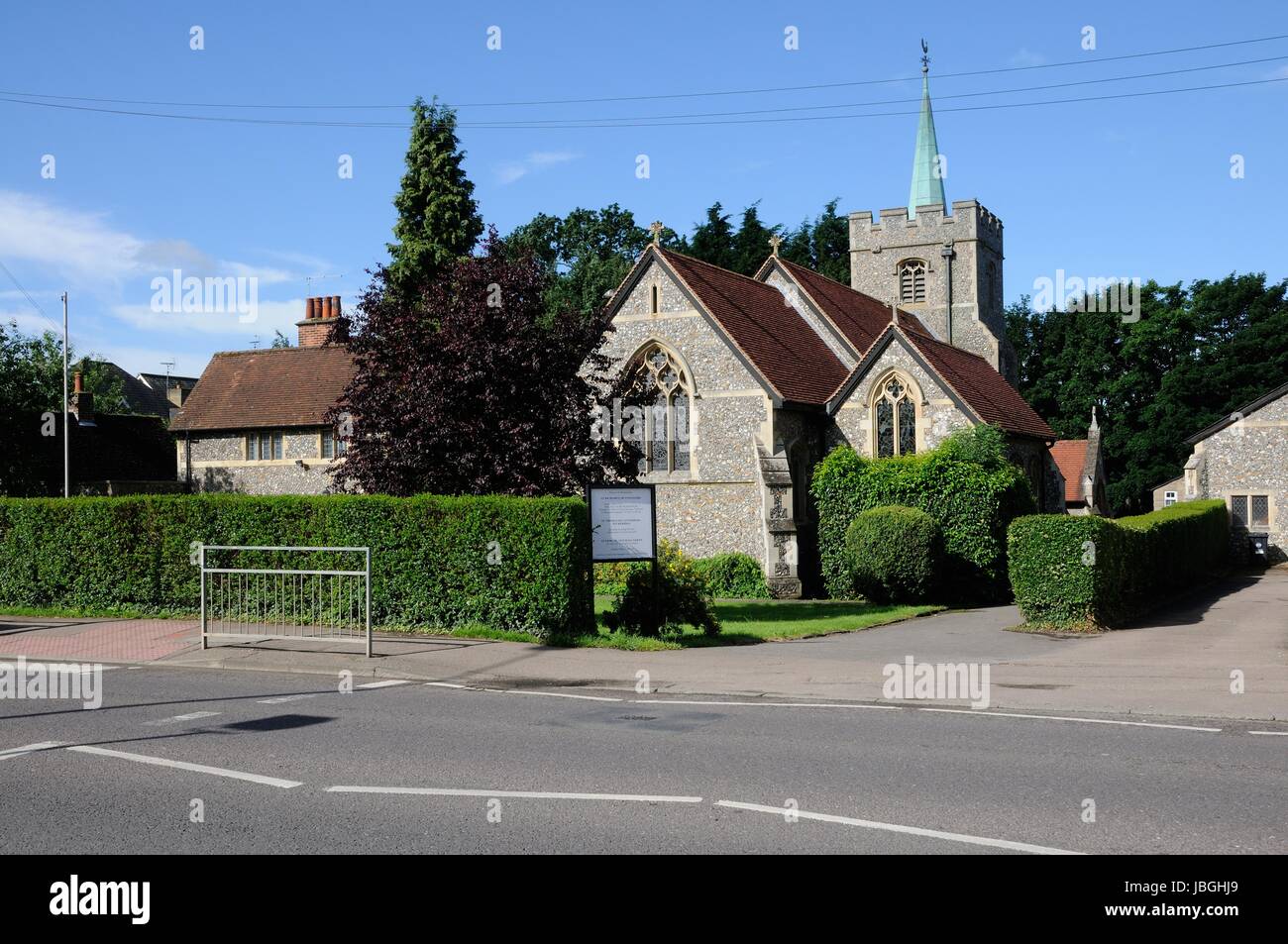 St Richard of Chichestrer RC Church, Station Road, Buntingford, Hertfordshire Stock Photo