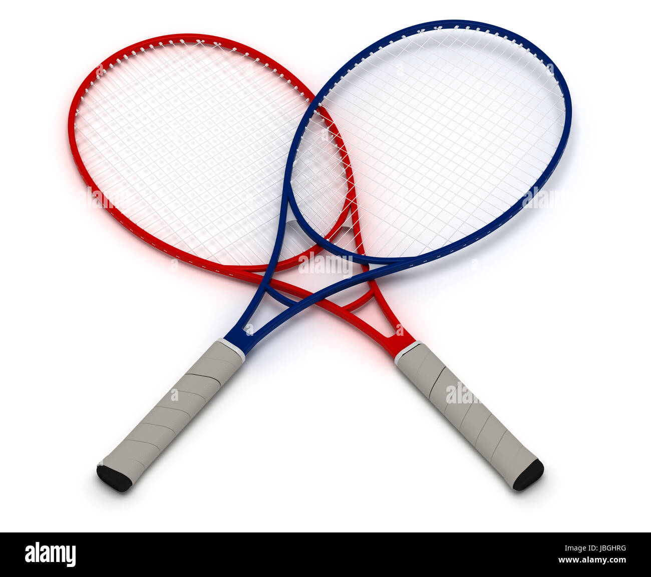 Two tennis rackets Stock Photo Alamy