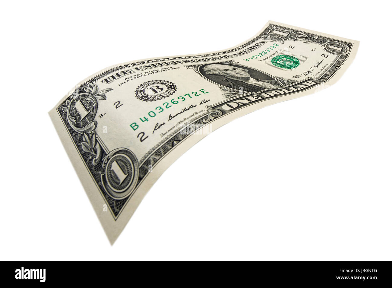 US Dollar Schein Stock Photo