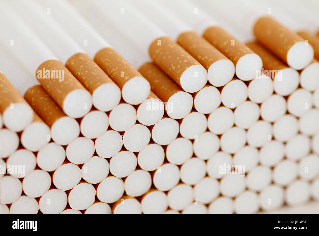 Detail of the heap of filter cigarettes Stock Photo Alamy