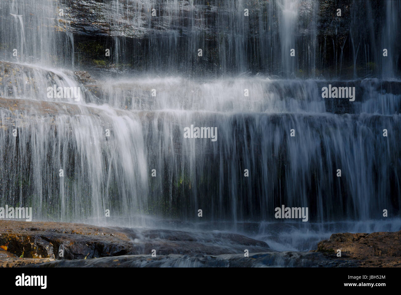 Waterfall detail water running down hi-res stock photography and images ...