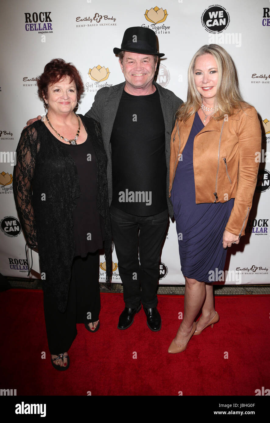 LOS ANGELES, CA June 10- Coco Dolenz, Micky Dolenz, Gemma Marie Dolenz