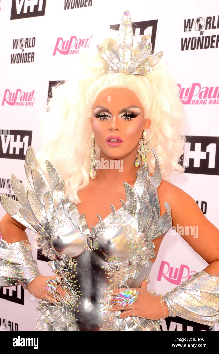 Glendale, CA. 9th June, 2017. Farrah Moan at arrivals for RUPAUL'S DRAG