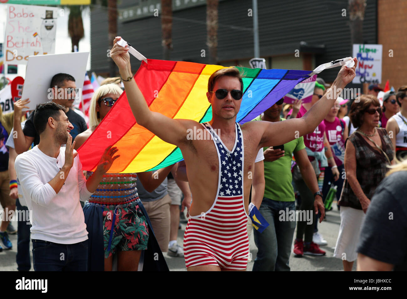 Los angeles gay pride event hi-res stock photography and images - Alamy
