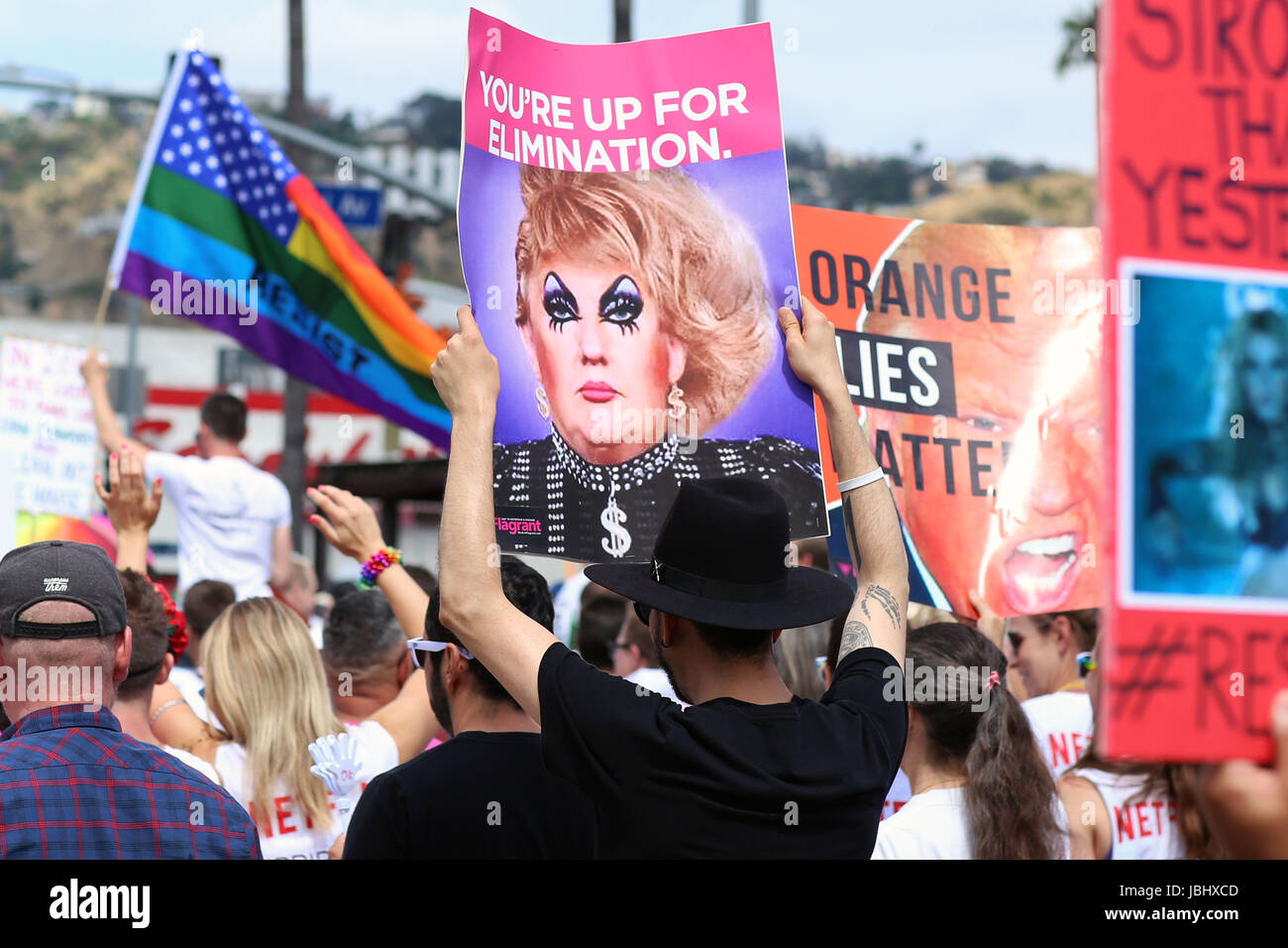 Los angeles gay pride event hi-res stock photography and images - Alamy