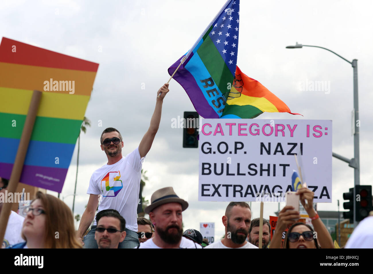 Los angeles gay pride event hi-res stock photography and images - Alamy
