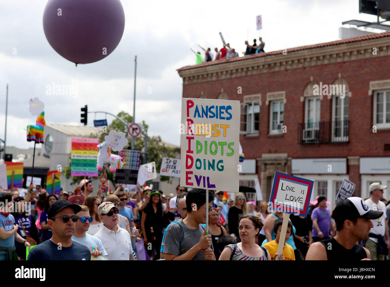 Los angeles gay pride event hi-res stock photography and images - Alamy