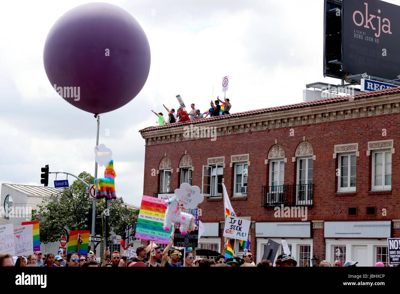 Los angeles gay pride event hi-res stock photography and images - Alamy