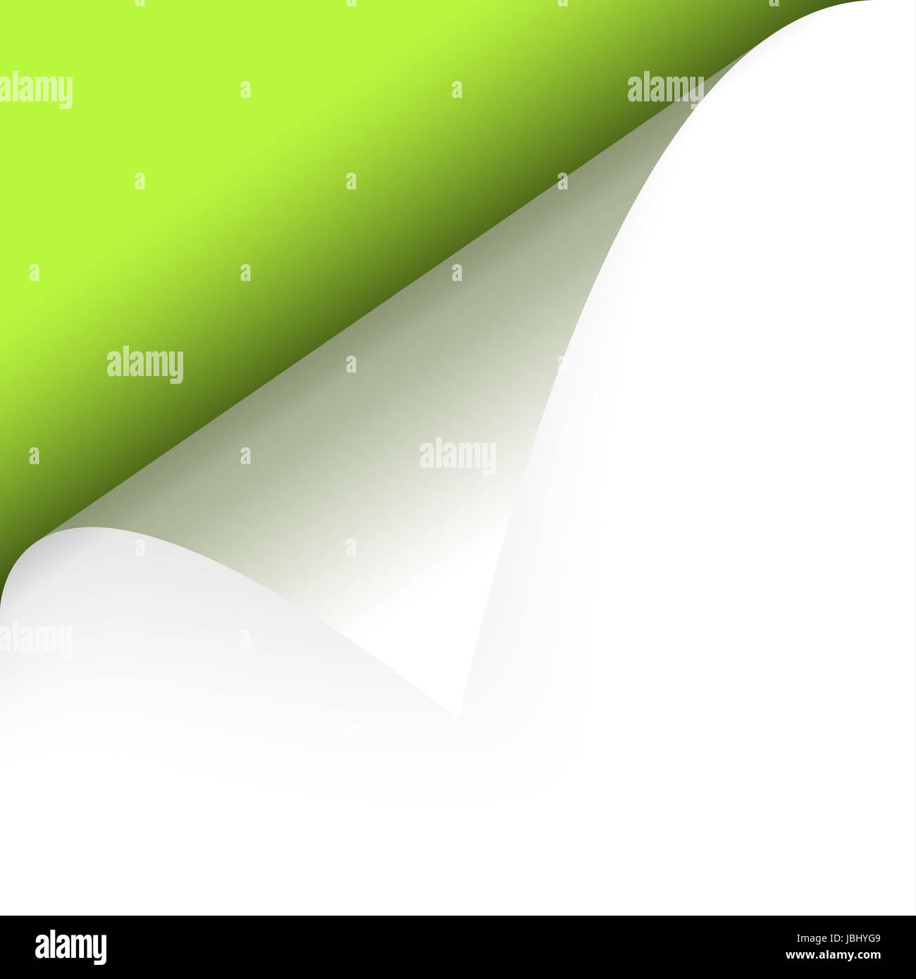 paper top left corner Stock Photo Alamy