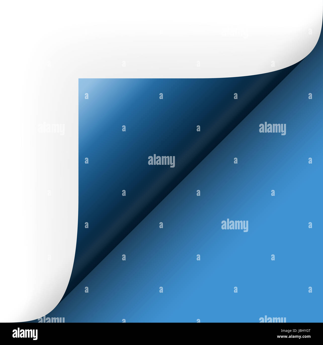 paper bottom right corner Stock Photo Alamy