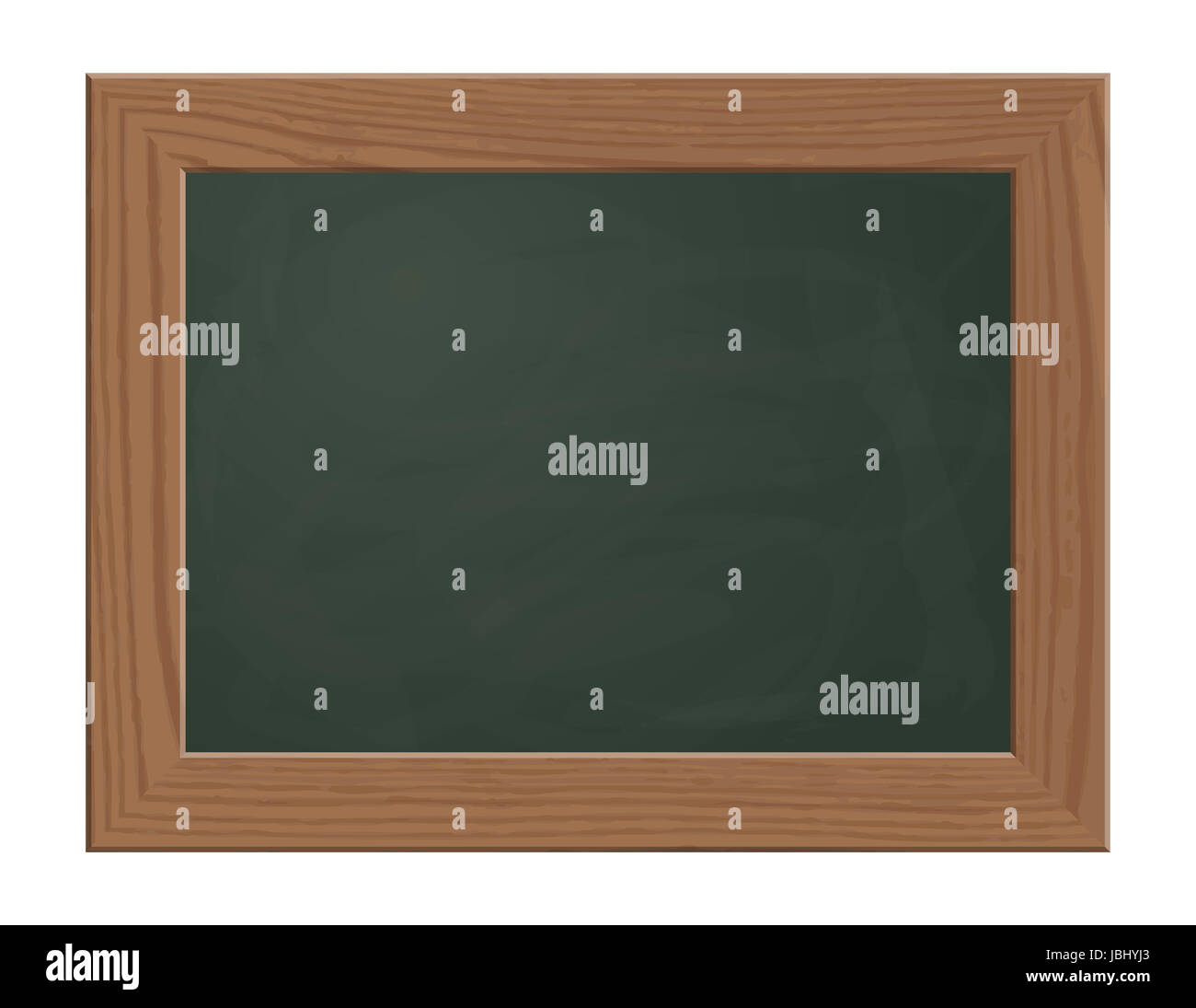 blackboard slate green with wooden frame Stock Photo Alamy