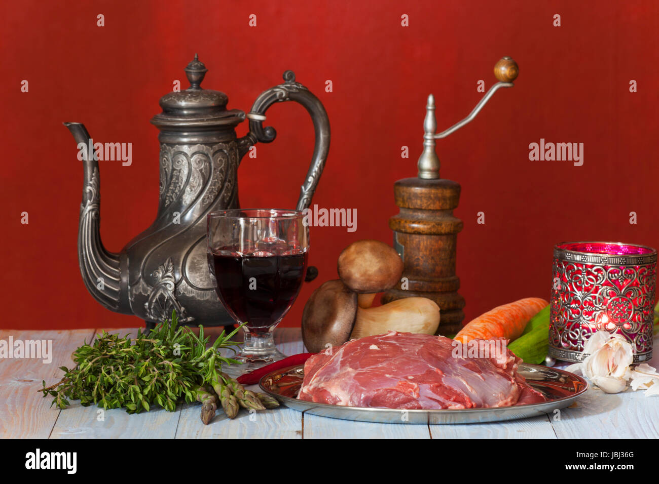 Lammfleisch und gemuse hi-res stock photography and images - Alamy