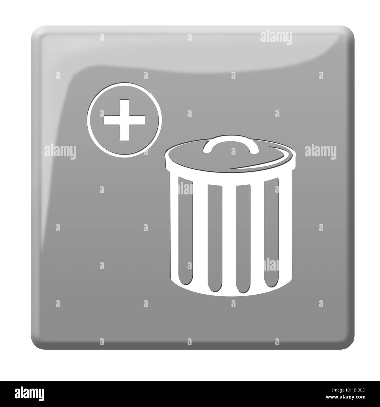 trash garbage can Stock Photo Alamy