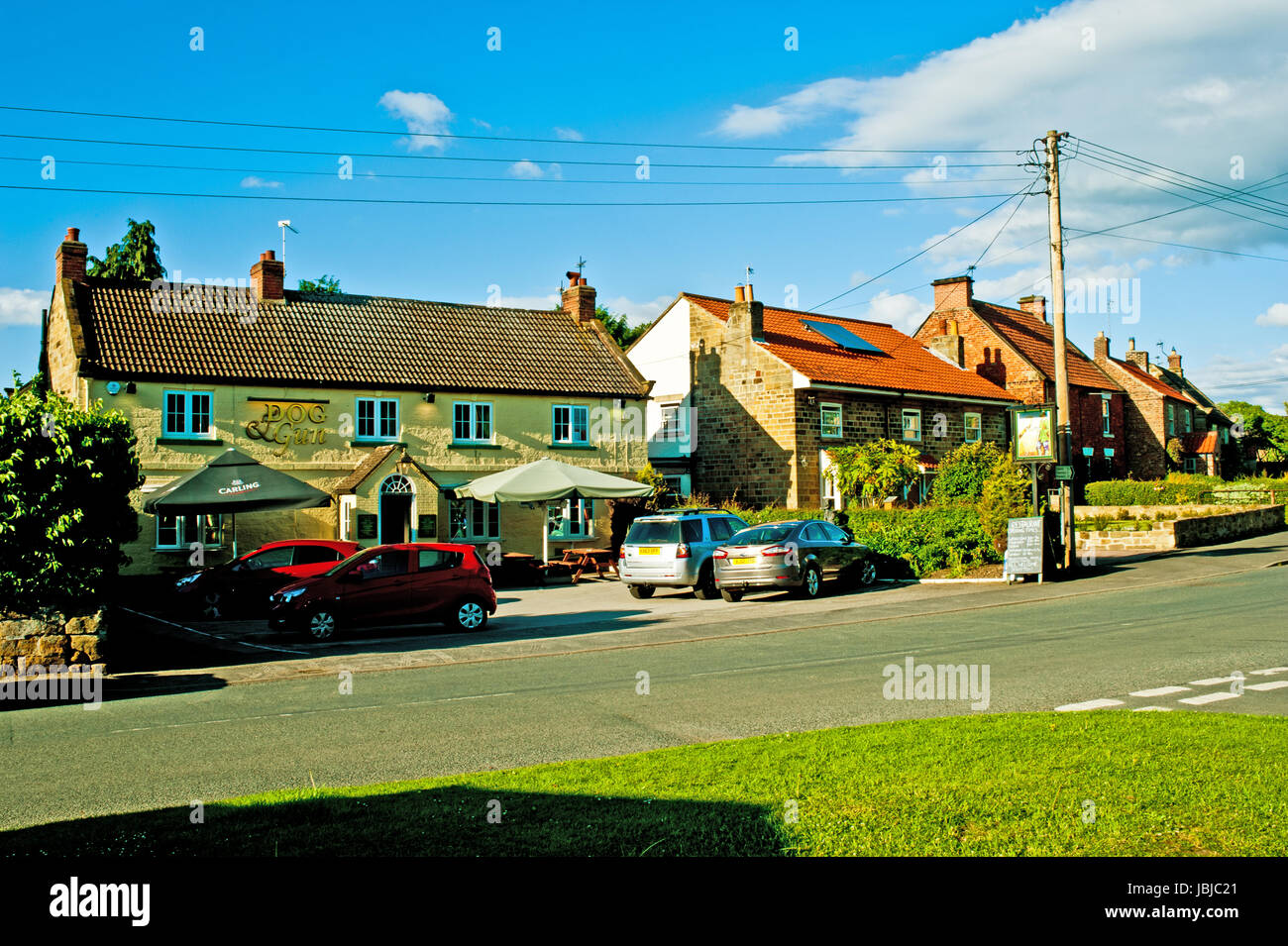 The Dog and Gun, Knayton, North Yorkshire Stock Photo Alamy