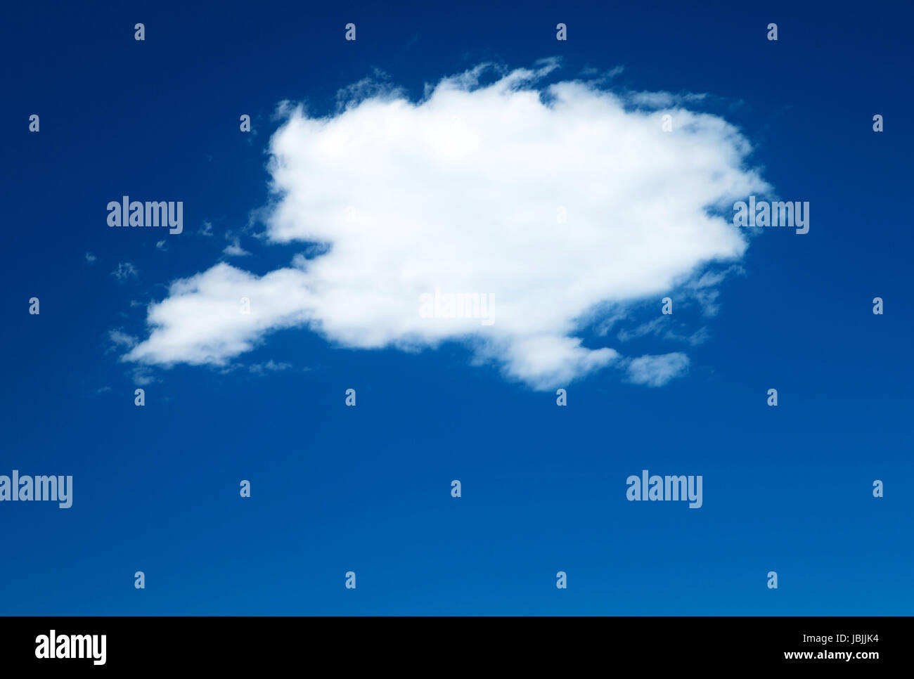 white clouds against blue sky Stock Photo - Alamy