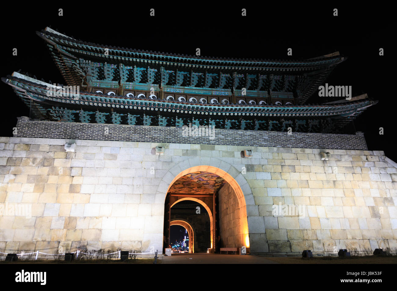 Hwaseong Fortress Traditional Architecture Of Korea In Suwon South Korea Historical Landmark Stock Photo Alamy
