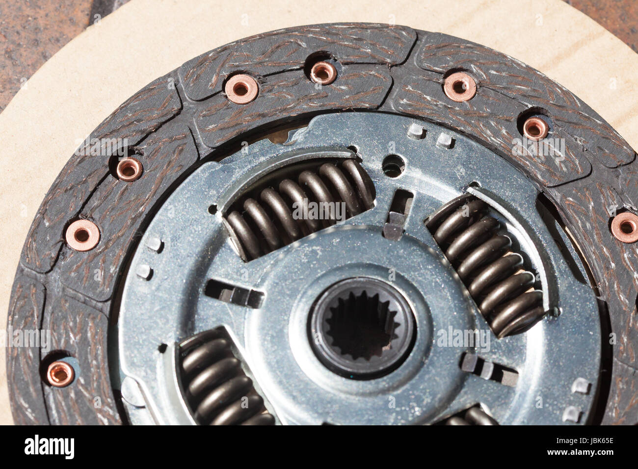New clutch friction plate driven member Stock Photo Alamy