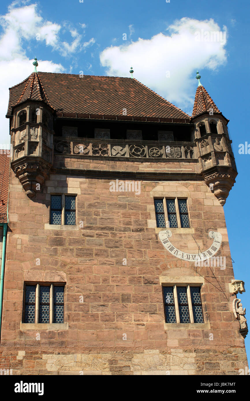 nassau house in nuremberg Stock Photo