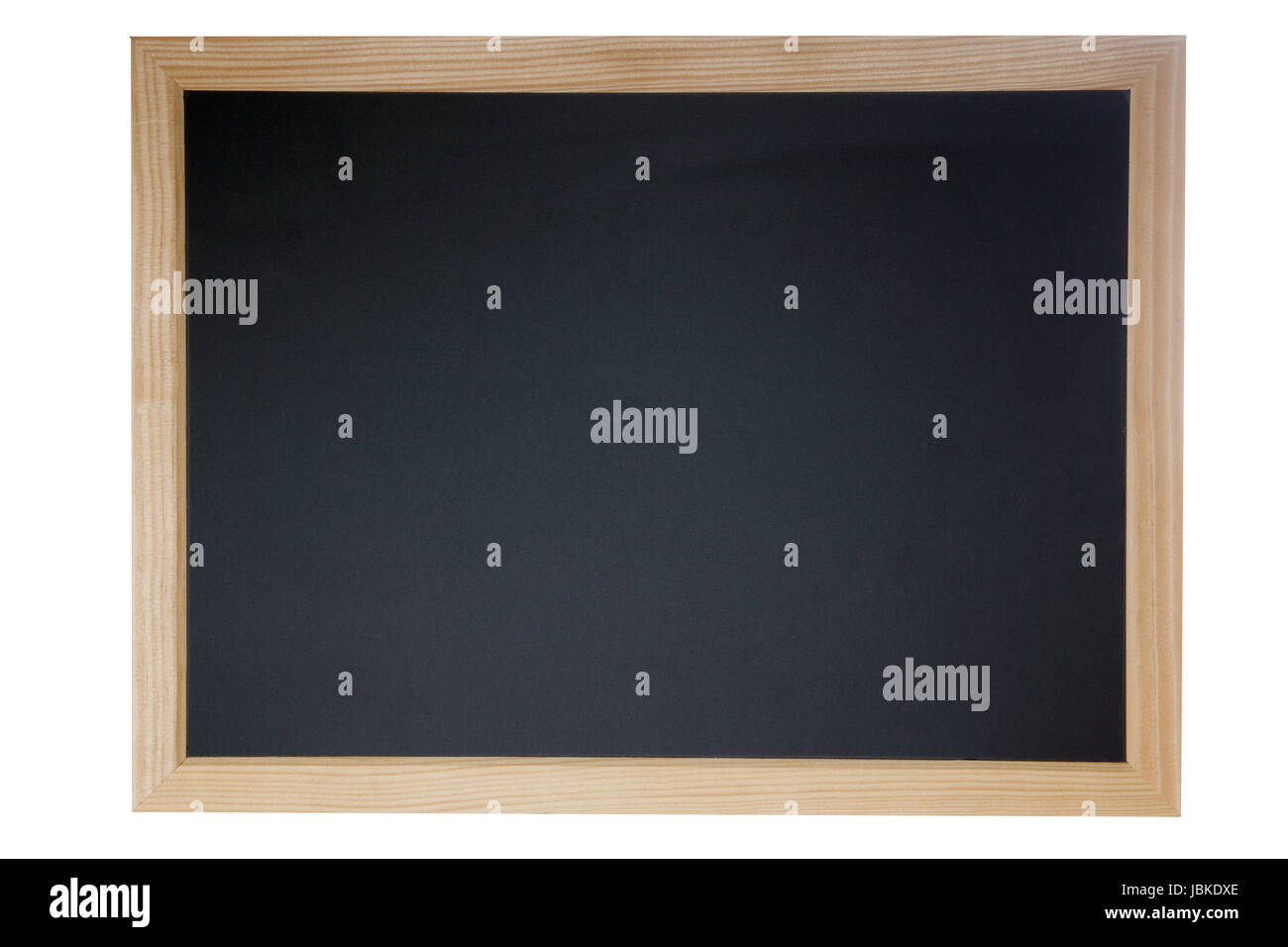 blank chalkboard isolated over a white background Stock Photo - Alamy