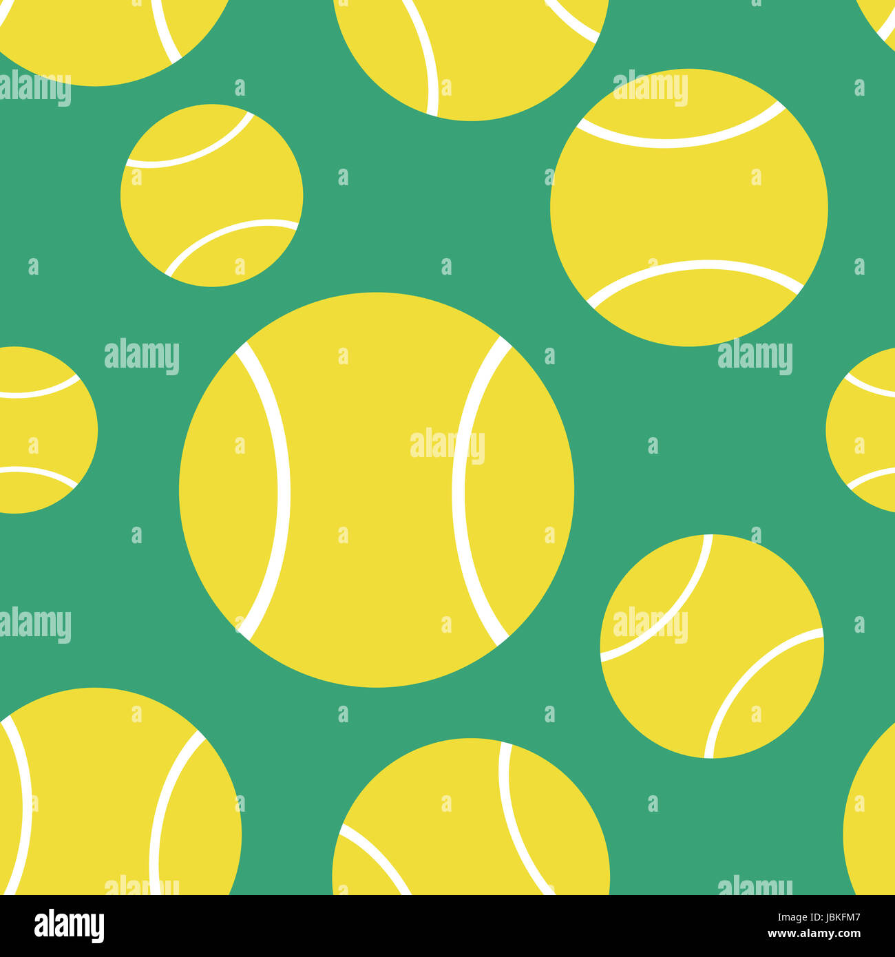 Tennis ball seamless retro pattern, vector Stock Photo - Alamy