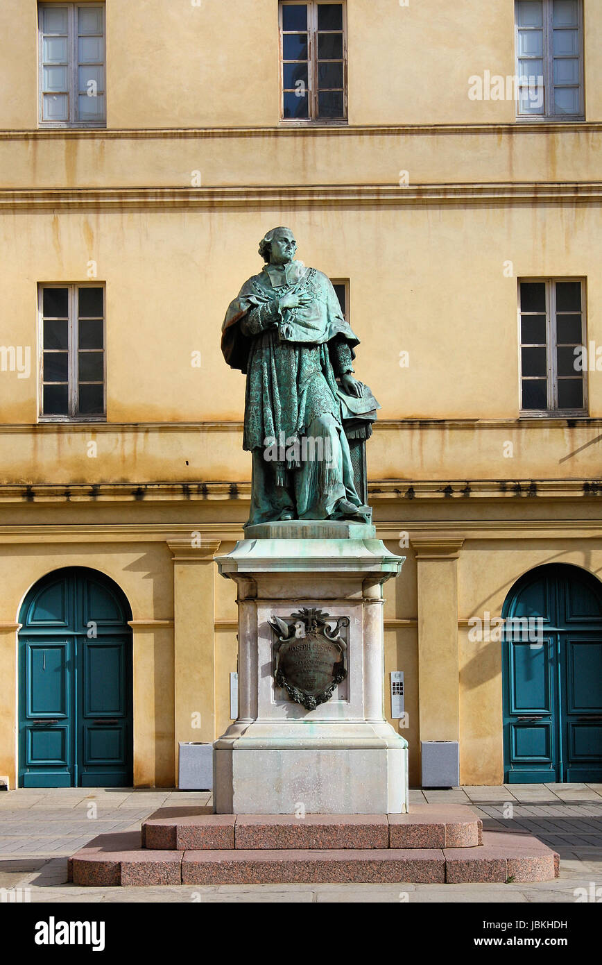 palais fesch with joseph fesch Stock Photo Alamy