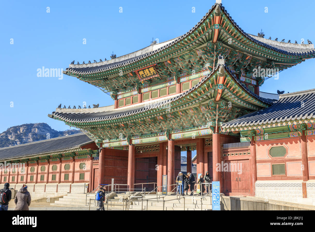 Bacchette in museo,Corea Foto stock - Alamy