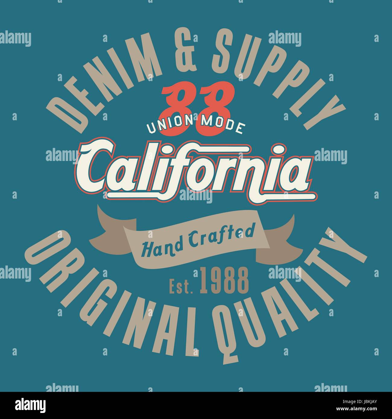 Design alphabet california original Stock Vector Image & Art - Alamy