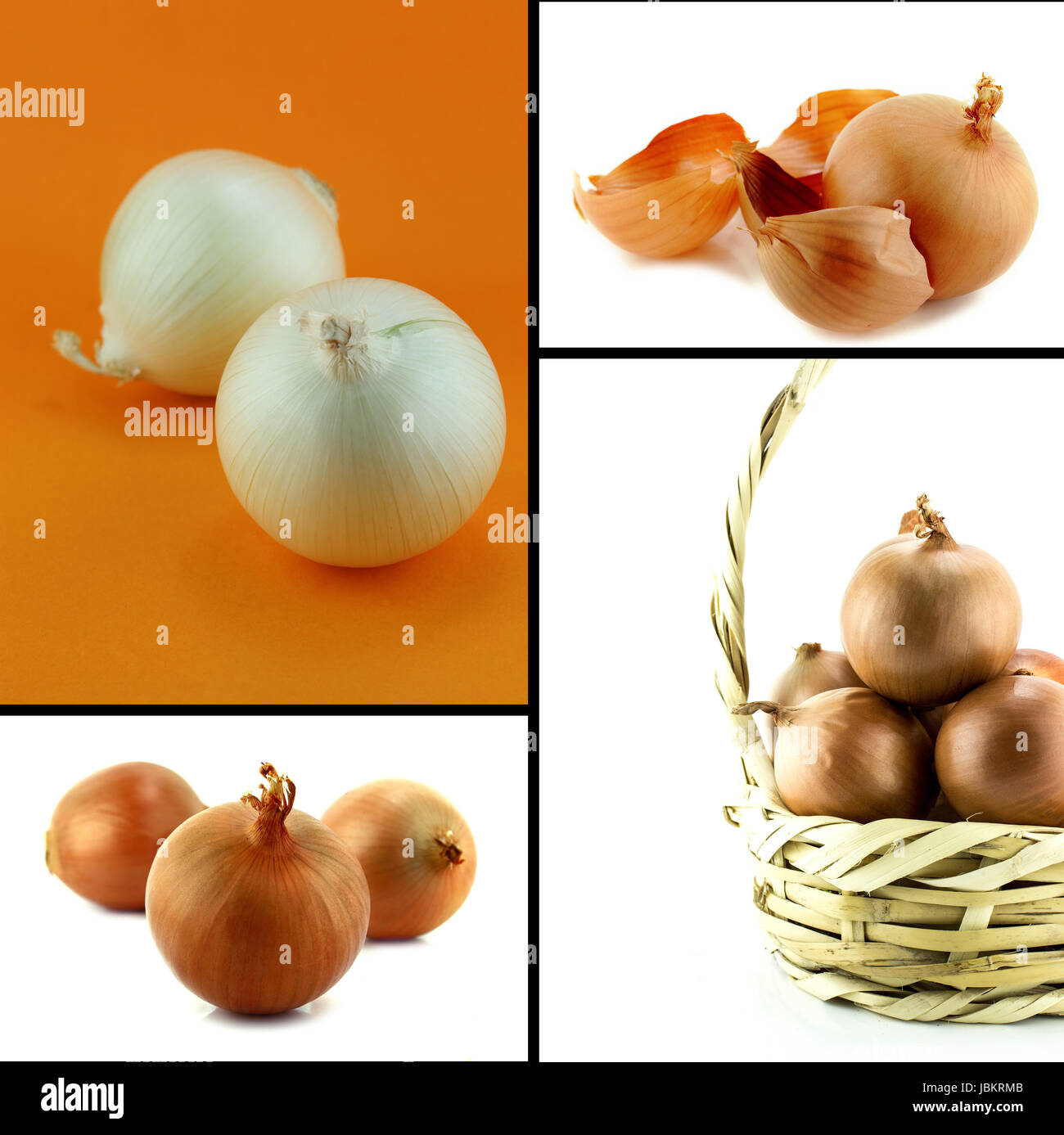 Healthy and organic food, Set of fresh Onion Stock Photo - Alamy
