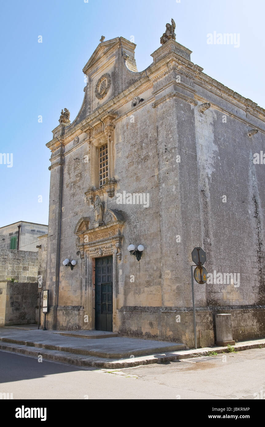 Church of Immacolata. Castrignano de' Greci. Puglia. Italy. Stock Photo