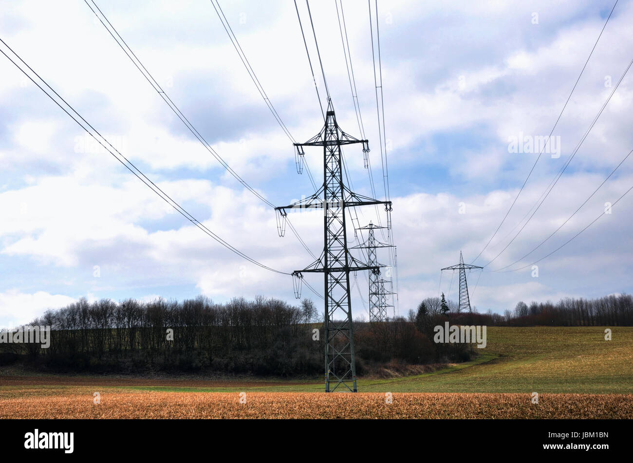 power electricity Stock Photo Alamy