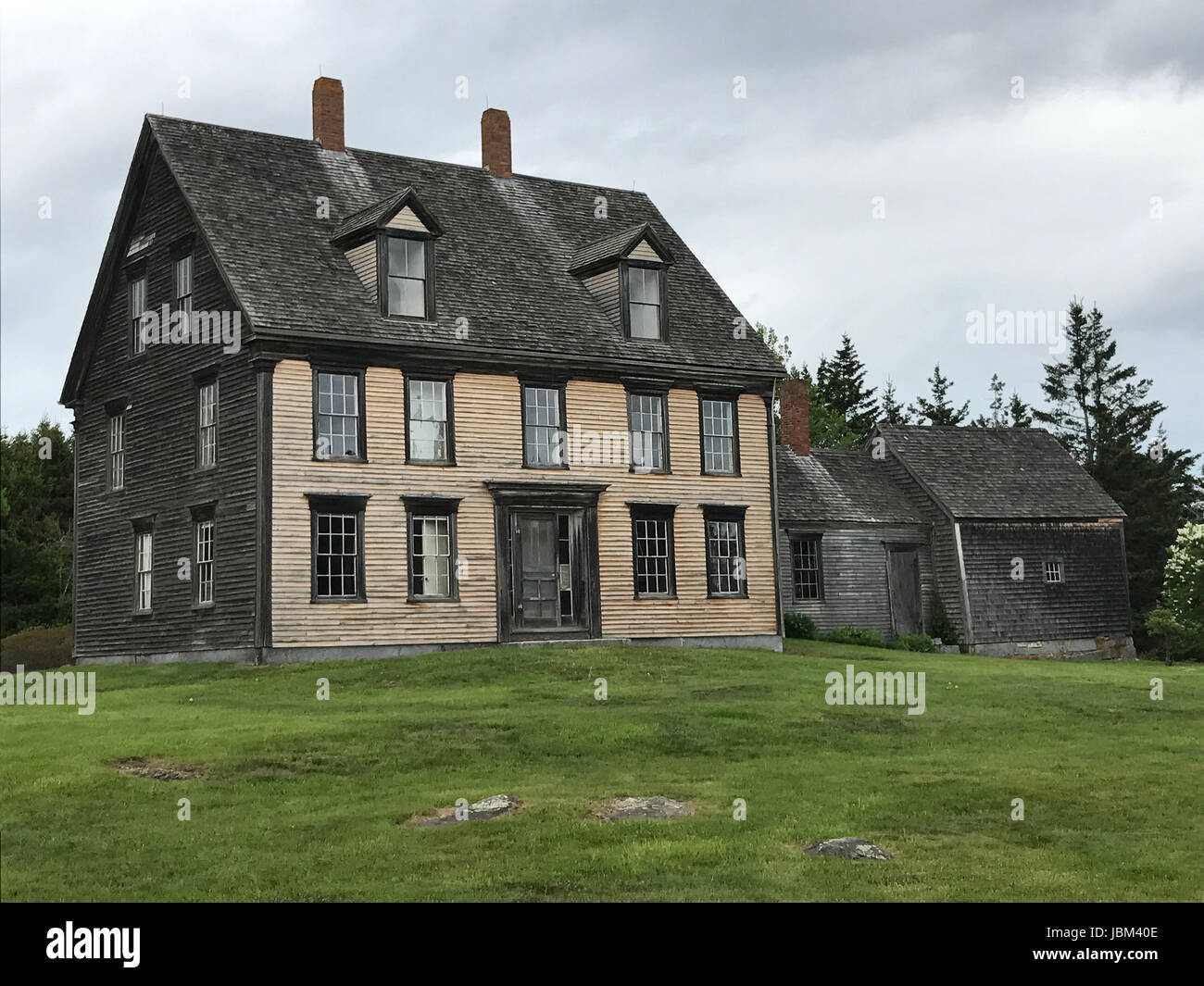 House home cushing maine hires stock photography and images Alamy