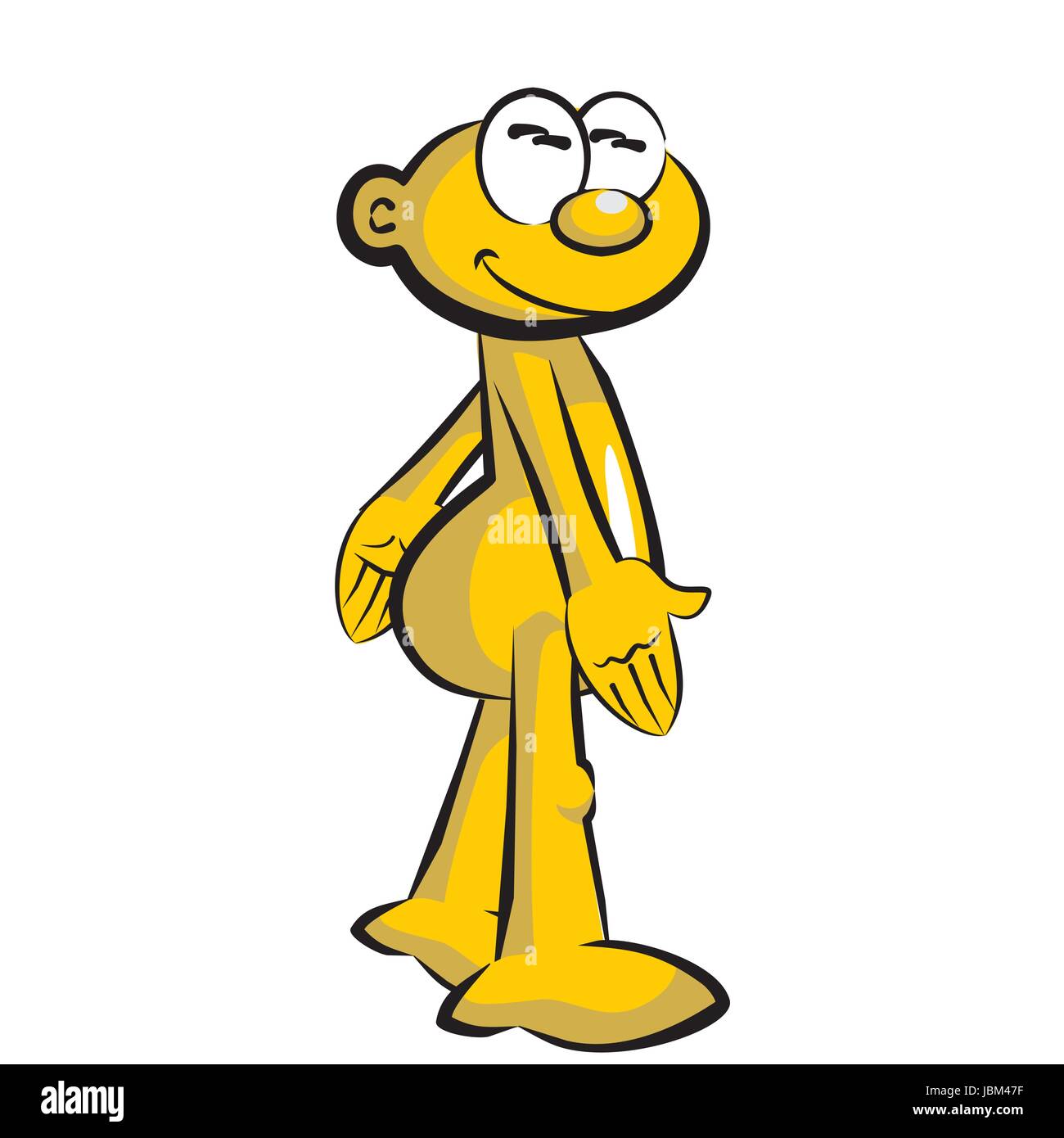 Funny man walking Cartoon storyboard Stock Vector Image & Art Alamy