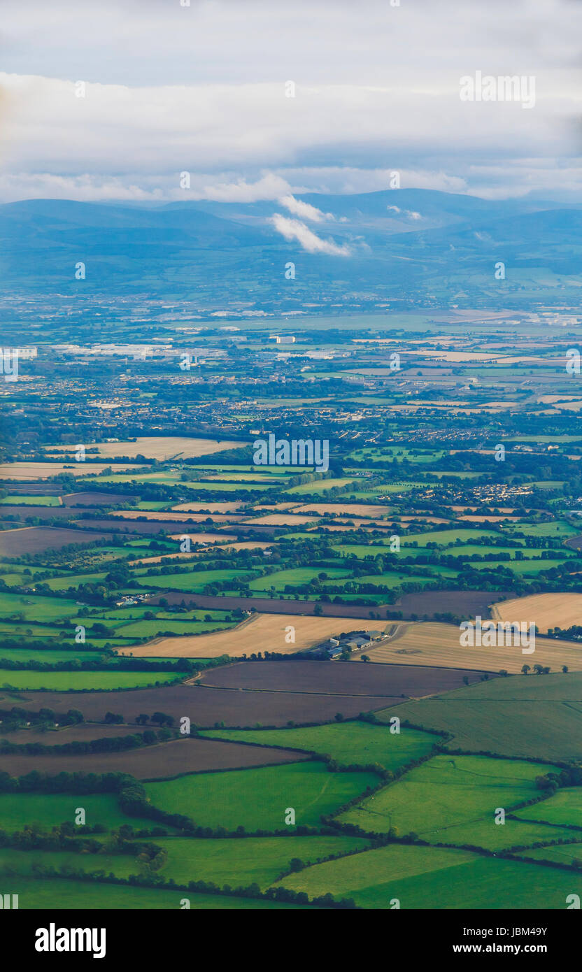 DUBLIN, IRELAND September 27th,2016 Aerial view of the Irish
