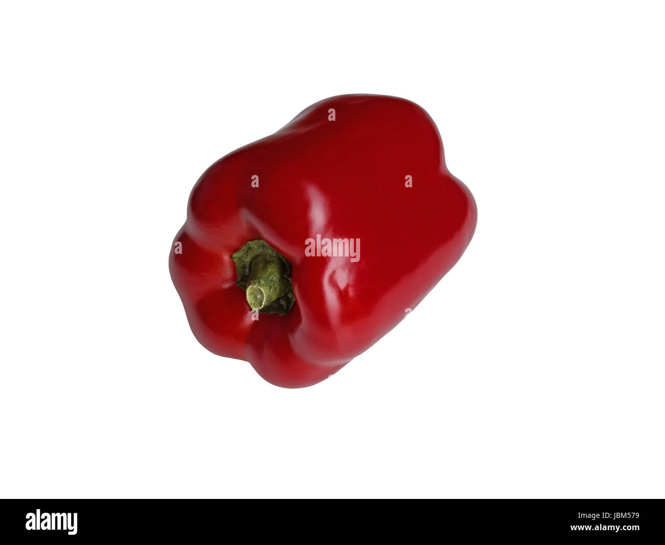 isolated red paprika Stock Photo Alamy