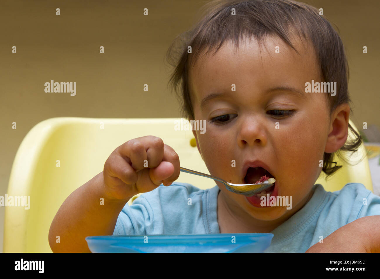 Baby hotsell eating porridge