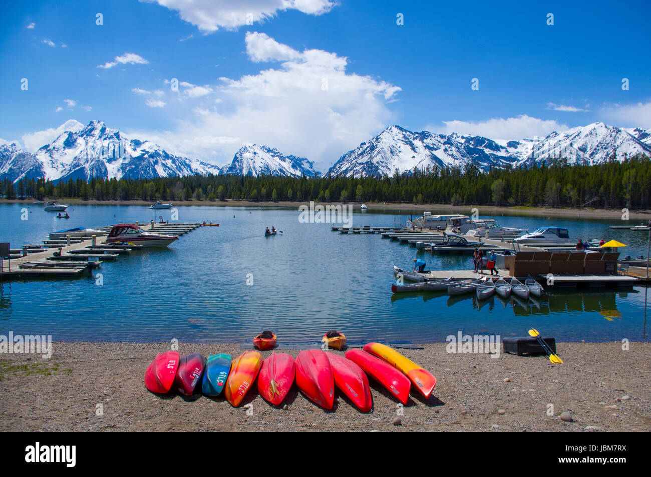 Teton National Park Stock Photo - Alamy