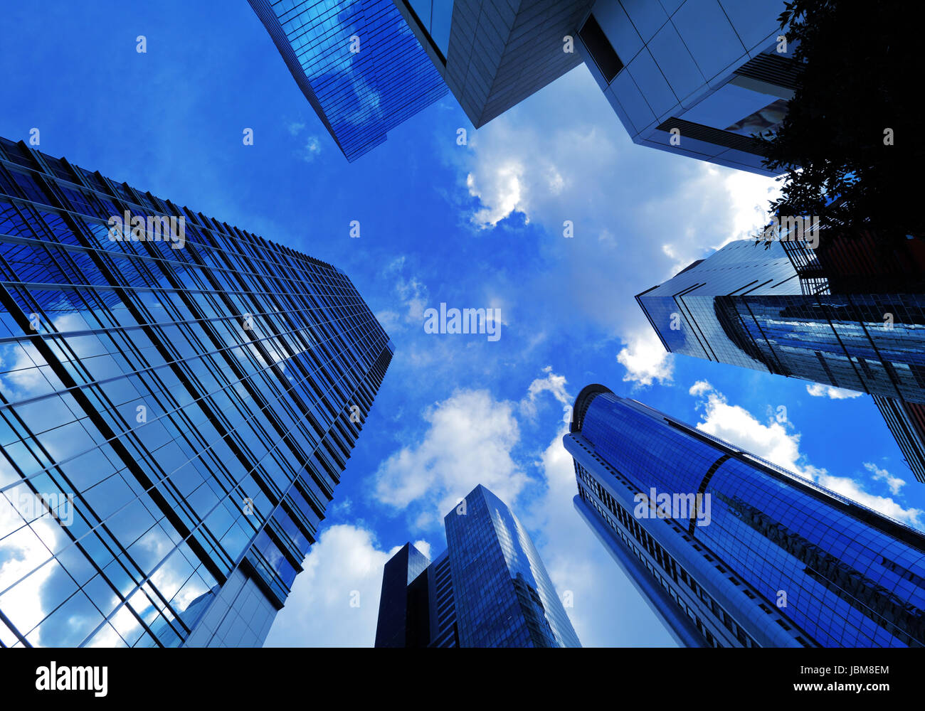 Office building to sky Stock Photo - Alamy