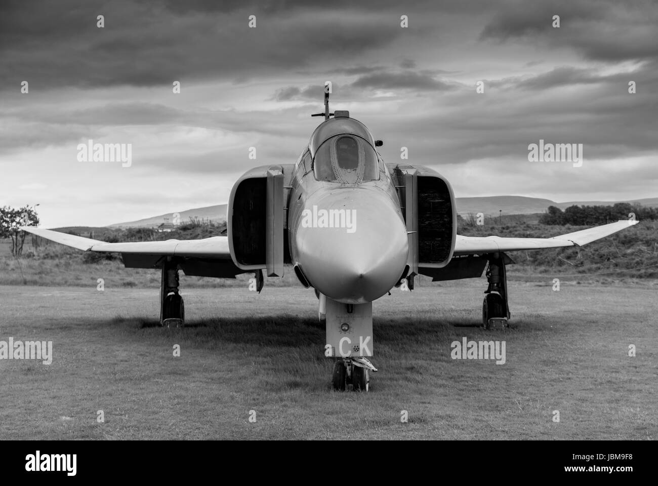 RAF Phantom FGR2 XV406 Stock Photo